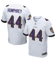Ravens 44 Marlon Humphrey White Mens Stitched Football New Elite Jersey