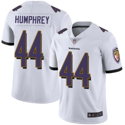 Ravens 44 Marlon Humphrey White Mens Stitched Football Vapor Untouchable Limited Jersey