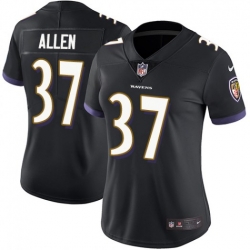 Women Javorius Allen Baltimore Ravens Limited Black Alternate Jersey