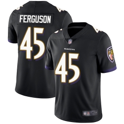 Ravens 45 Jaylon Ferguson Black Alternate Youth Stitched Football Vapor Untouchable Limited Jersey