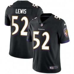 Youth Nike Baltimore Ravens 52 Ray Lewis Elite Black Alternate NFL Jersey