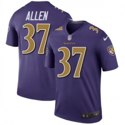 Youth Nike Javorius Allen Baltimore Ravens Legend Purple Color Rush Jersey