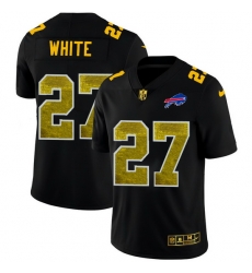 Buffalo Bills 27 Tre 27Davious White Men Black Nike Golden Sequin Vapor Limited NFL Jersey