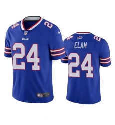 Men Buffalo Bills 24 Kaiir Elam Blue Vapor Untouchable Limited Stitched Jersey