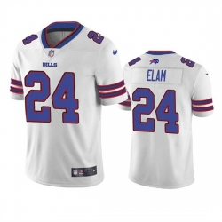 Men Buffalo Bills 24 Kaiir Elam White Vapor Untouchable Limited Stitched Jersey