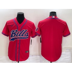 Men Buffalo Bills Blank Pink Stitched Jersey