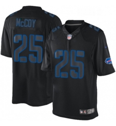 Mens Nike Buffalo Bills 25 LeSean McCoy Limited Black Impact NFL Jersey
