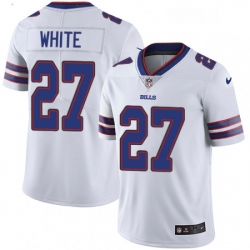 Mens Nike Buffalo Bills 27 TreDavious White White Vapor Untouchable Limited Player NFL Jersey