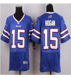 New Buffalo Bills #15 Chris Hogan Royal Blue Team Color Men Stitched NFL New Elite Jersey