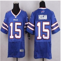 New Buffalo Bills #15 Chris Hogan Royal Blue Team Color Men Stitched NFL New Elite Jersey