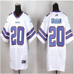 New Buffalo Bills #20 Corey Graham White Men Stitched NFL New Elite Jersey