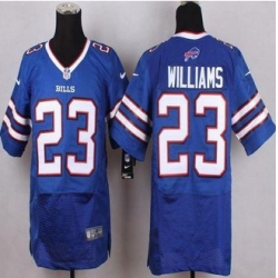 New Buffalo Bills #23 Aaron Williams Royal Blue Team Color Men Stitched NFL New Elite Jersey