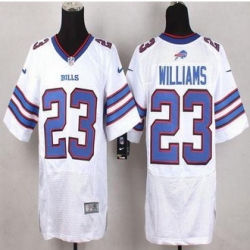 New Buffalo Bills #23 Aaron Williams White Men Stitched NFL New Elite Jersey