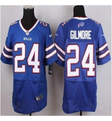 New Buffalo Bills #24 Stephon Gilmore Royal Blue Team Color Men Stitched NFL New Elite jersey