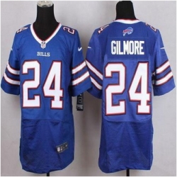 New Buffalo Bills #24 Stephon Gilmore Royal Blue Team Color Men Stitched NFL New Elite jersey
