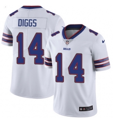 Nike Bills 14 Stefon Diggs White Men Stitched NFL Vapor Untouchable Limited Jersey