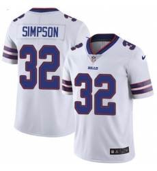 Nike Bills #32 O  J  Simpson White Mens Stitched NFL Vapor Untouchable Limited Jersey