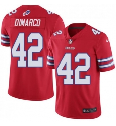 Nike Bills 42 Patrick DiMarco Red Color Rush Limited Jersey