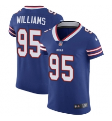Nike Bills #95 Kyle Williams Royal Blue Team Color Mens Stitched NFL Vapor Untouchable Elite Jersey