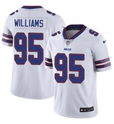 Nike Bills #95 Kyle Williams White Mens Stitched NFL Vapor Untouchable Limited Jersey