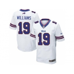 Nike Buffalo Bills 19 Mike Williams White Elite NFL Jersey