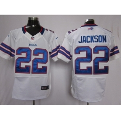 Nike Buffalo Bills 22 Fred Jackson Elite White NFL Jersey