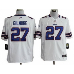 Nike Buffalo Bills 27 Stephon Gilmore White Game NFL Jersey