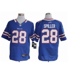 Nike Buffalo Bills 28 C.J. Spiller Blue Elite NFL Jersey