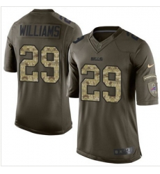 Nike Buffalo Bills #29 Karlos Williams Green Men 27s Stitched NFL Limited Salute To Service Jersey
