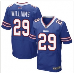 Nike Buffalo Bills #29 Karlos Williams Royal Blue Team Color Mens Stitched NFL New Elite Jersey