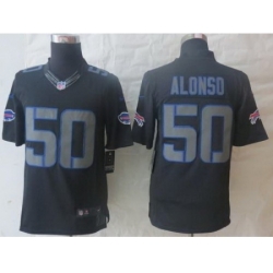 Nike Buffalo Bills 50 Kiko Alonso Black Limited Impact NFL Jersey