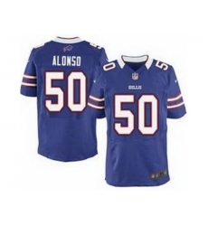 Nike Buffalo Bills 50 Kiko Alonso Blue Elite NFL Jersey