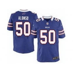 Nike Buffalo Bills 50 Kiko Alonso Blue Elite NFL Jersey