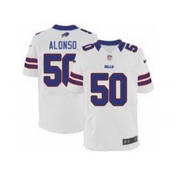 Nike Buffalo Bills 50 Kiko Alonso White Elite NFL Jersey