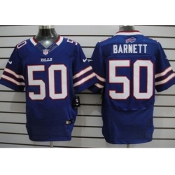 Nike Buffalo Bills 50 Nick Barnett Blue Elite NFL Jersey