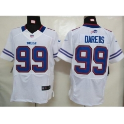 Nike buffalo bills 99 Marcell Dareus white Elite NFL Jersey