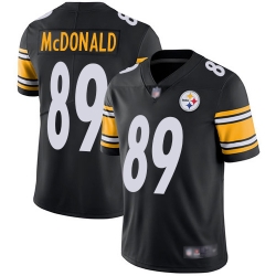 Steelers 89 Vance McDonald Black Team Color Men Stitched Football Vapor Untouchable Limited