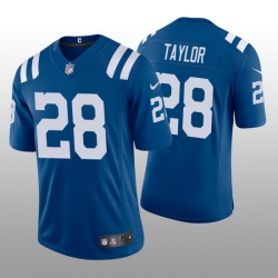 Youth Nike Colts 28 Jonathan Taylor Royal Blue Team Color Men Stitched NFL Vapor Untouchable Limited Jersey