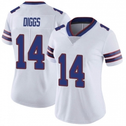 Women's Buffalo Bills #14 Stefon Diggs White Vapor Untouchable Stitched NFL Nike Limited Jersey