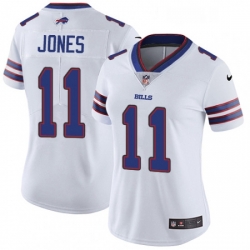 Womens Nike Buffalo Bills 11 Zay Jones White Vapor Untouchable Limited Player NFL Jersey