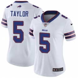 Womens Nike Buffalo Bills 5 Tyrod Taylor Elite White NFL Jersey