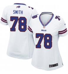Womens Nike Buffalo Bills 78 Bruce Smith Game White NFL Jersey