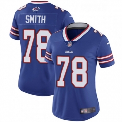 Womens Nike Buffalo Bills 78 Bruce Smith Royal Blue Team Color Vapor Untouchable Limited Player NFL Jersey