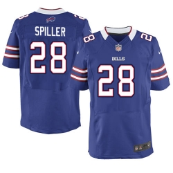 C.J. Spiller Youth Jersey - Elite Stitched Nike Buffalo Bills #28 Blue Jersey