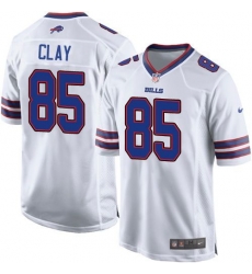 Nike Bills #85 Charles Clay White Youth Stitched NFL New Elite Jersey