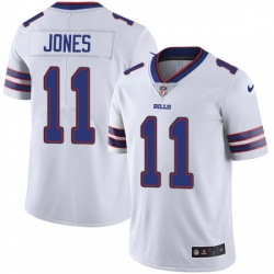 Youth Nike Buffalo Bills 11 Zay Jones White Vapor Untouchable Limited Player NFL Jersey