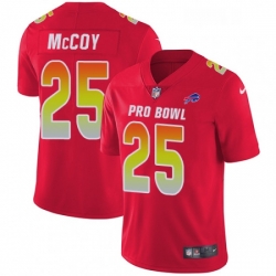 Youth Nike Buffalo Bills 25 LeSean McCoy Limited Red 2018 Pro Bowl NFL Jersey