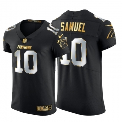 Carolina Panthers 10 Curtis Samuel Men Nike Black Edition Vapor Untouchable Elite NFL Jersey