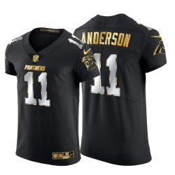 Carolina Panthers 11 Robby Anderson Men Nike Black Edition Vapor Untouchable Elite NFL Jersey