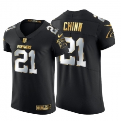Carolina Panthers 21 Jeremy Chinn Men Nike Black Edition Vapor Untouchable Elite NFL Jersey